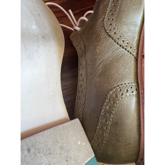 Men’s Olive Green Oxford Shoes — 8 main image 11